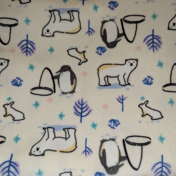 Muk Luks Women's 3X sleep pants - design polar bears and penguins - new - Picture 3 of 5